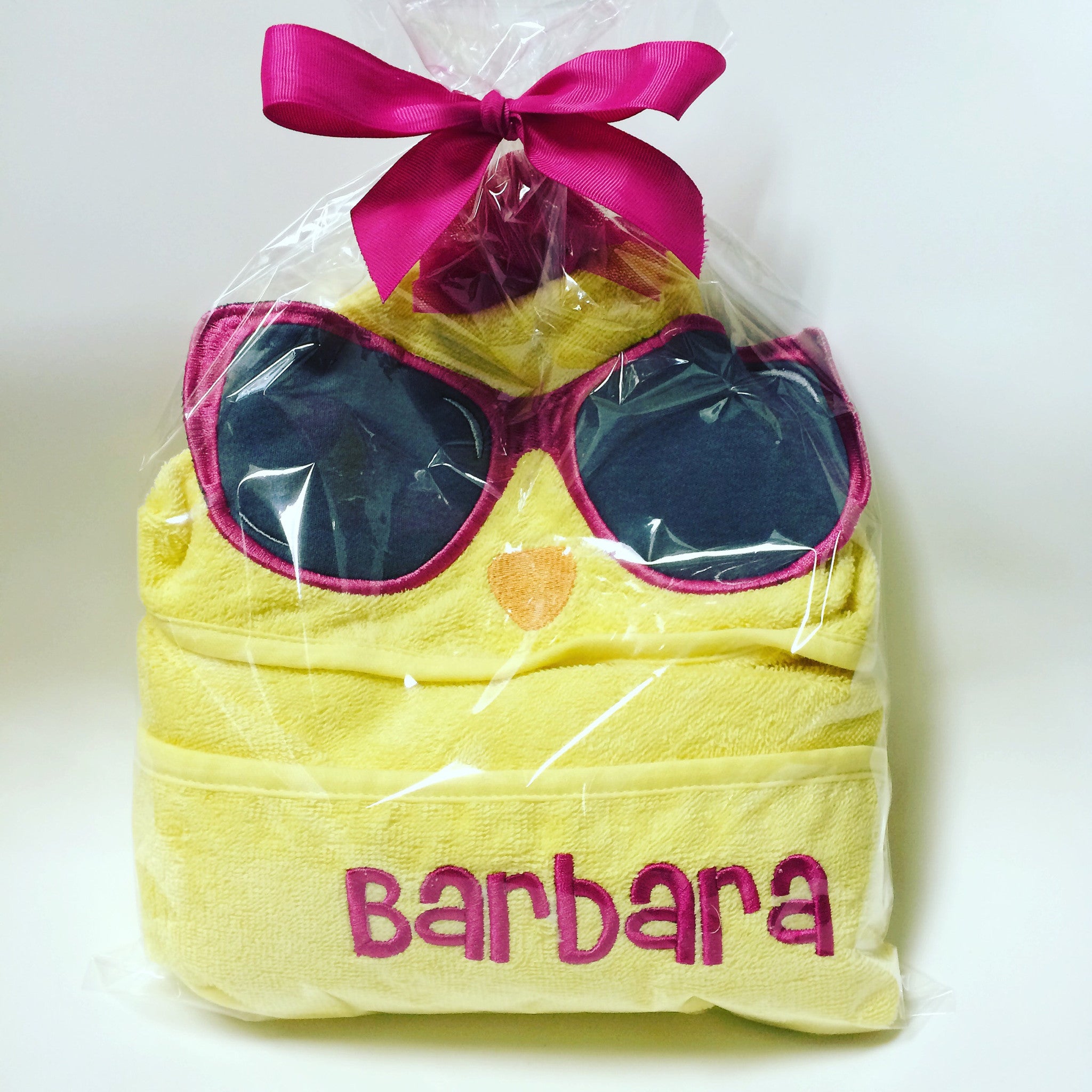 Cute Chick Sunglasses Towel