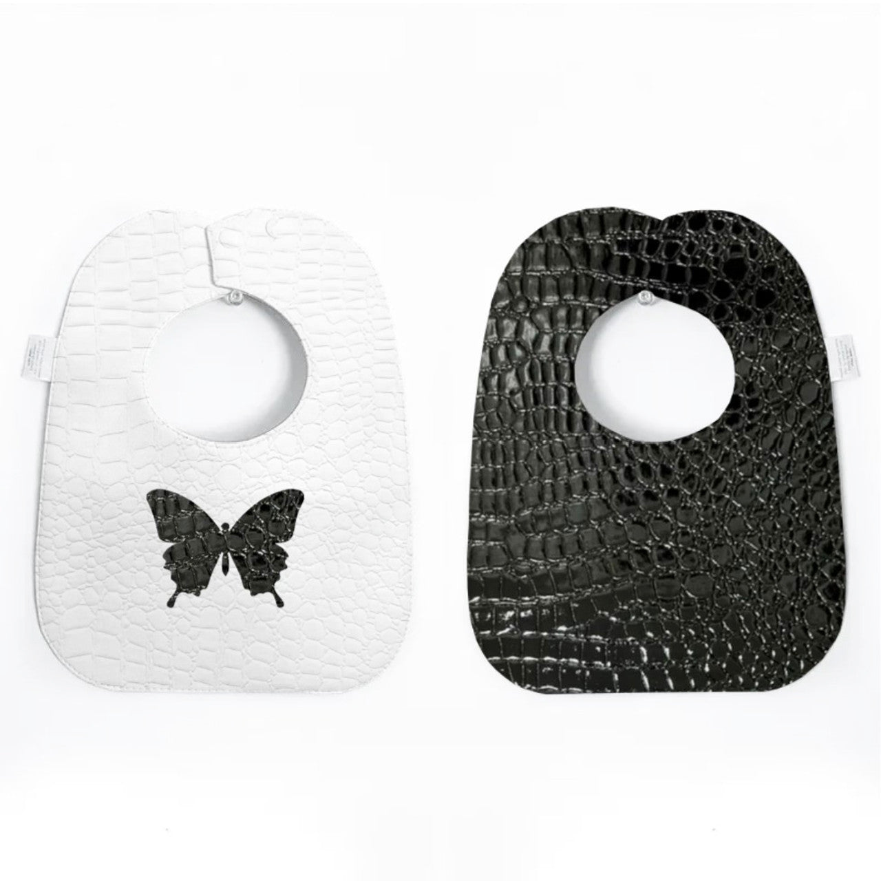 Double Sided Butterfly Vinyl Bib