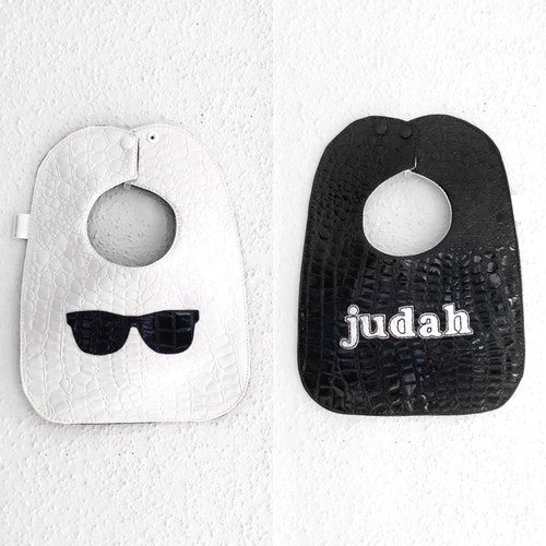 Double Sided Sunglasses Vinyl Bib