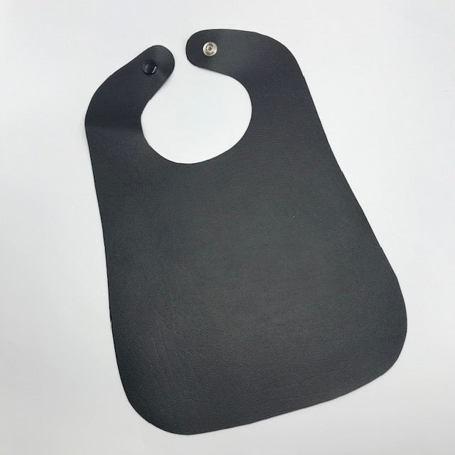 Black Vinyl Bib