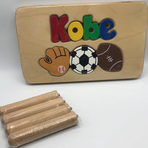 "Kobe" Sports Step Stool- SOLD WITH NAME KOBE