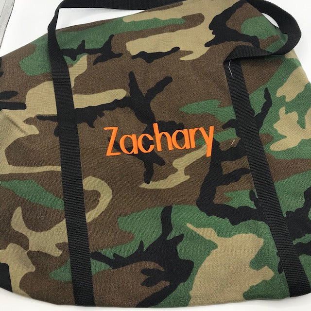 Zachary Camo Duffle