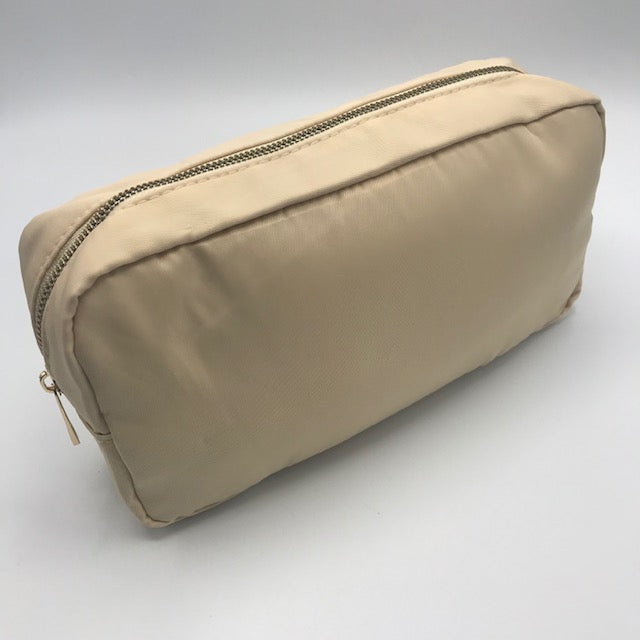 Cream Toiletry Pouch