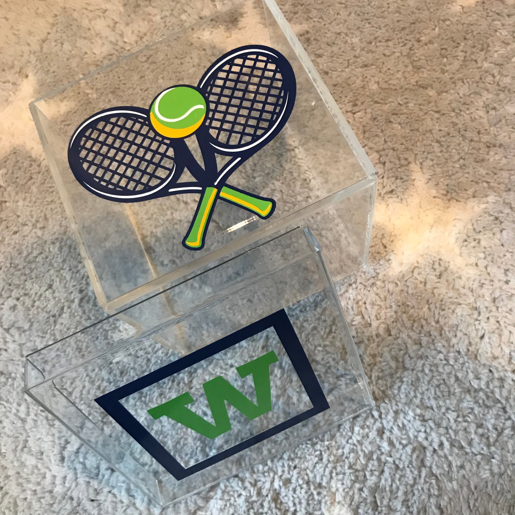 Tennis Lucite Box