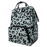 Baby Blue Cheetah Travel Backpack