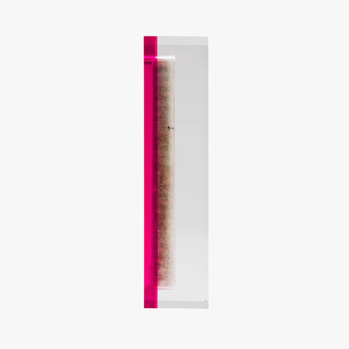 Red Lucite Mezuzah