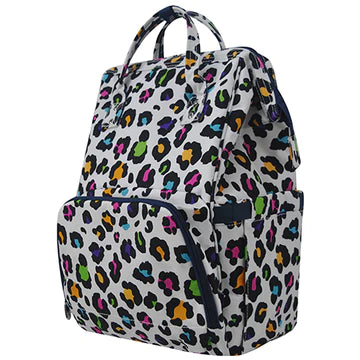 Colorful Leopard Travel Backpack
