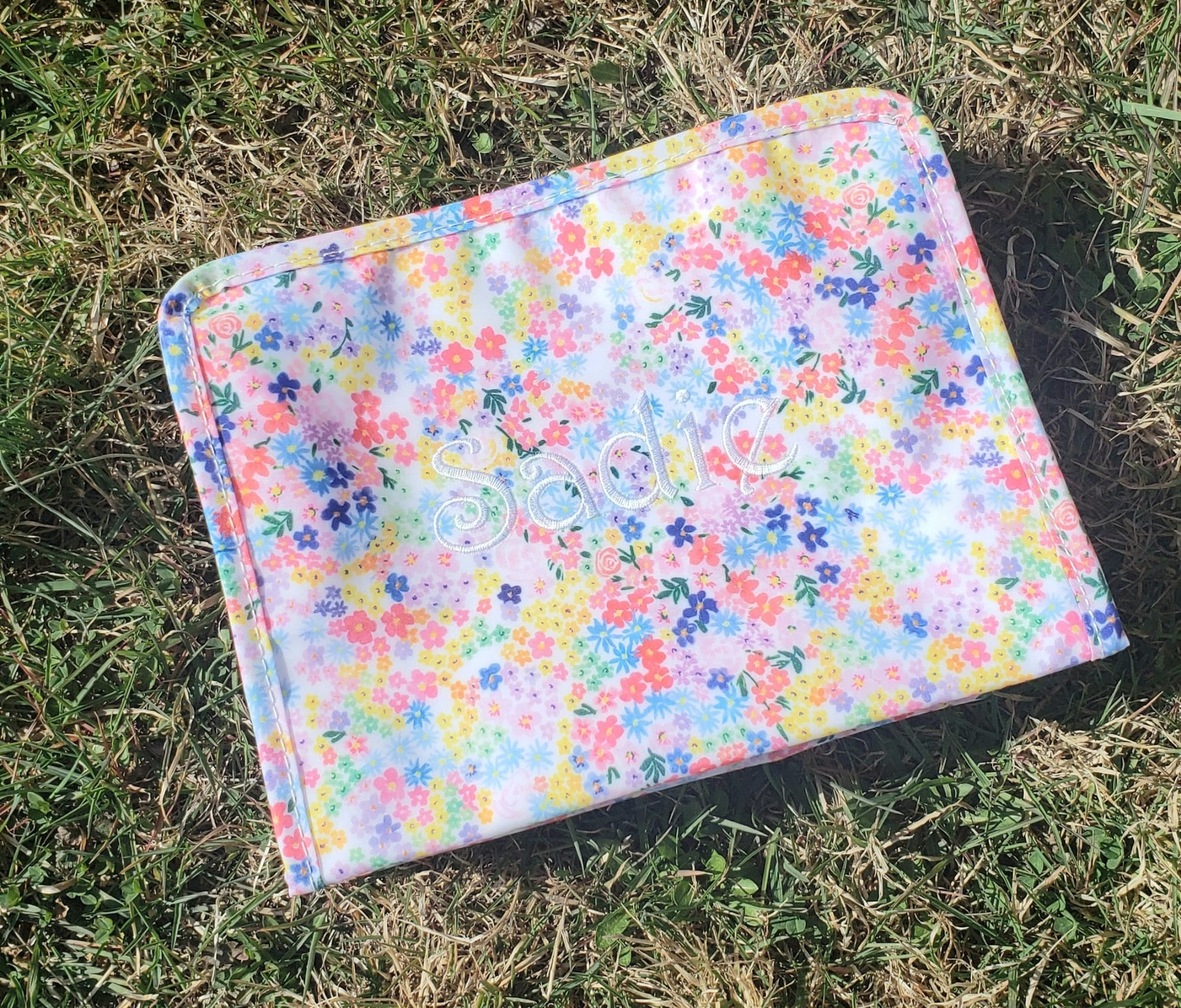 Spring Floral Medium Square Traveler