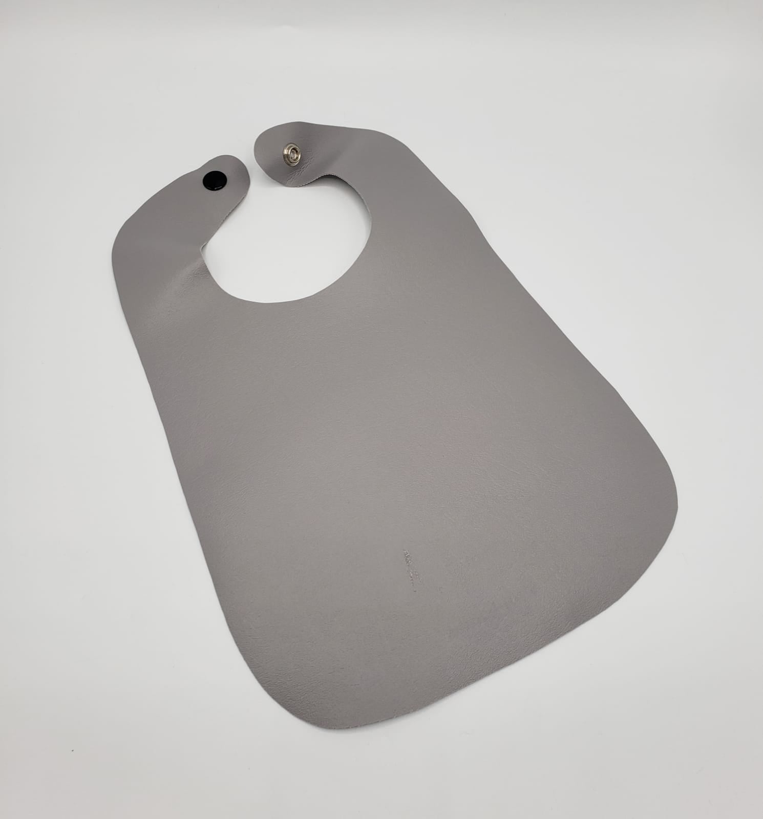 Gray Vinyl Bib