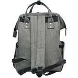 Heather Gray Travel Backpack
