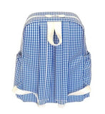 Blue Gingham Backpack