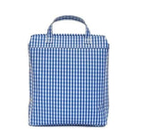 Blue Gingham Lunch/Bottle Bag