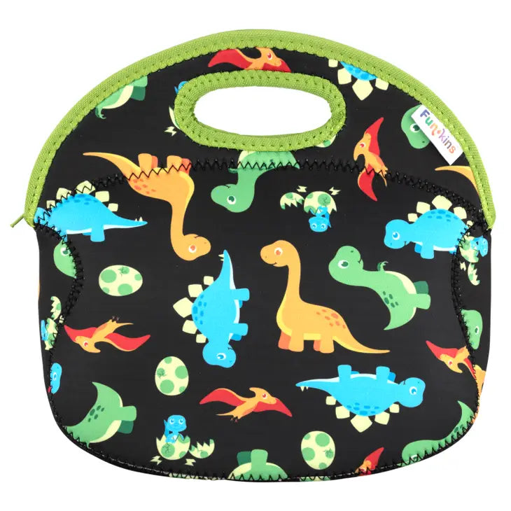 Black Dinos Lunch Bag