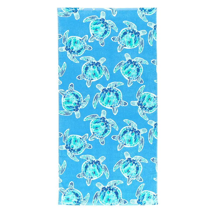 Playful Turtles Towel adult/kids towel