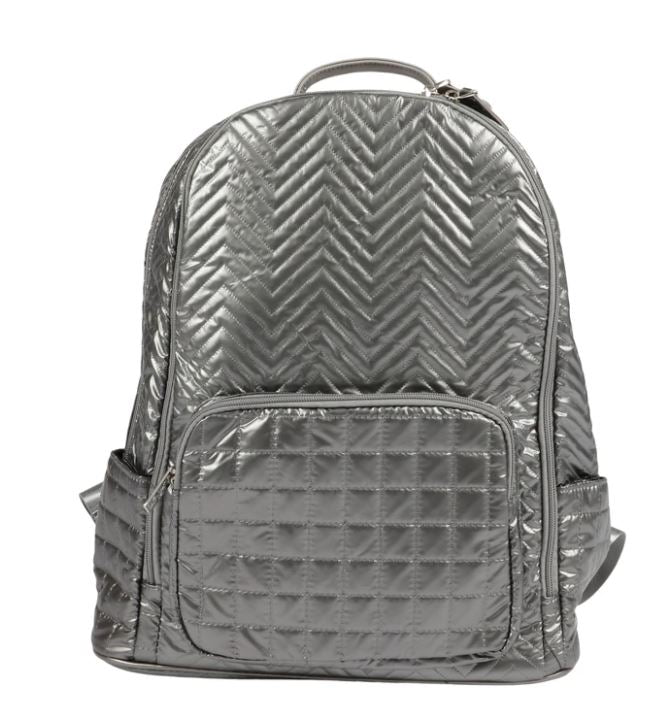 Gunmetal Textured Backpack