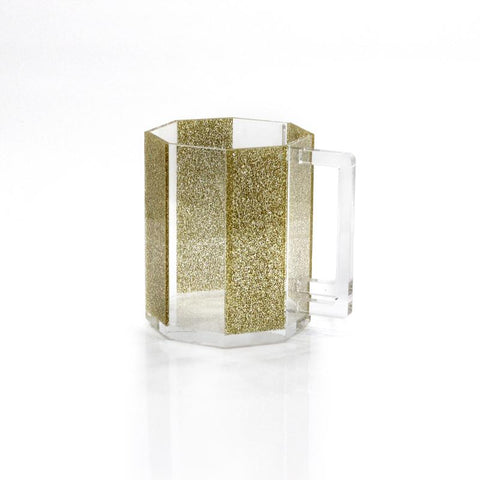 Gold Glitter Washing Cup
