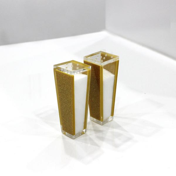 Gold Glitter Salt Shaker Set