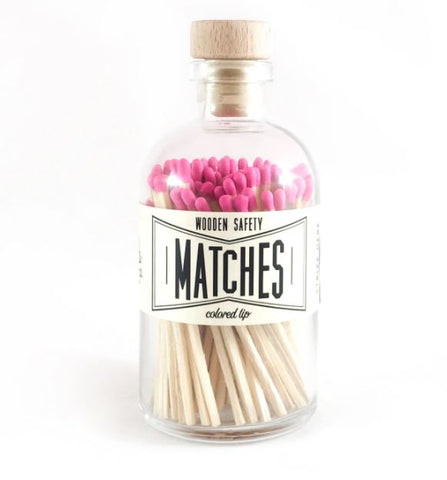 Hot Pink Vintage Matches