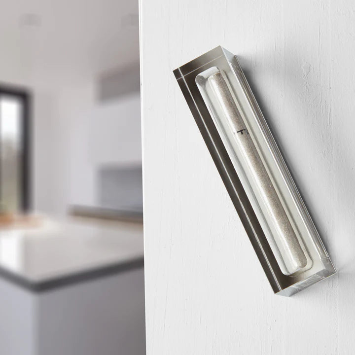 Smoke Lucite Mezuzah