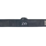 Textured Navy Leather Lulav Case