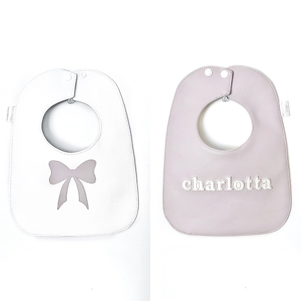 Double Sided Ribbon Vinyl Bib