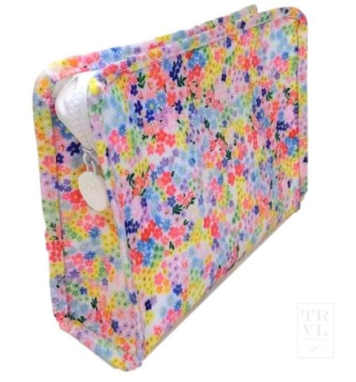 Spring Floral Medium Square Traveler