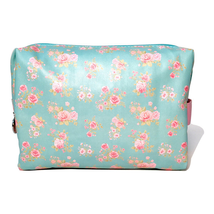 Shabby Chic Flower Toiletry Bag