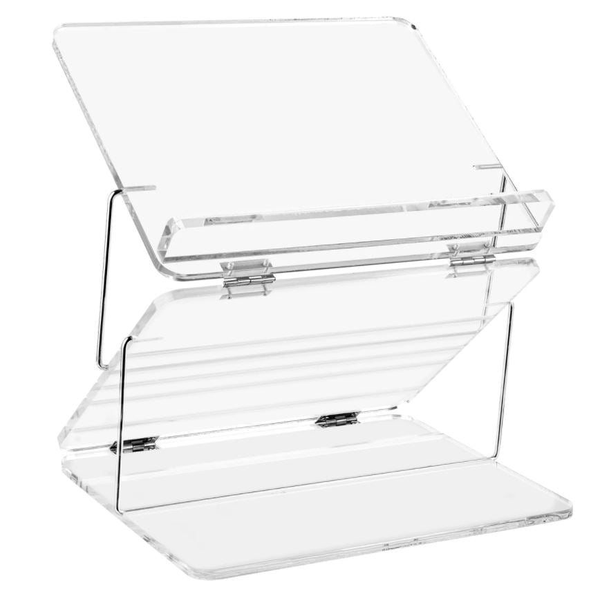 Silver Lucite Foldable Shtender