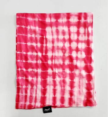 Hot Pink Tiedye Super Soft Swaddle