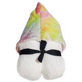 Tie Dye Rainbow Hooded Toddler Towel